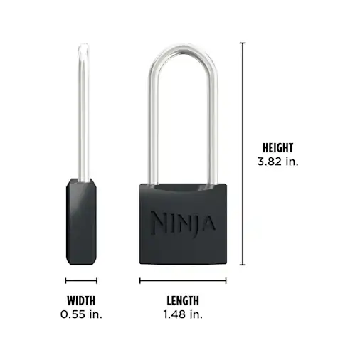 Ninja FrostVault? Perfect-Fit Padlocks, 2-Pack