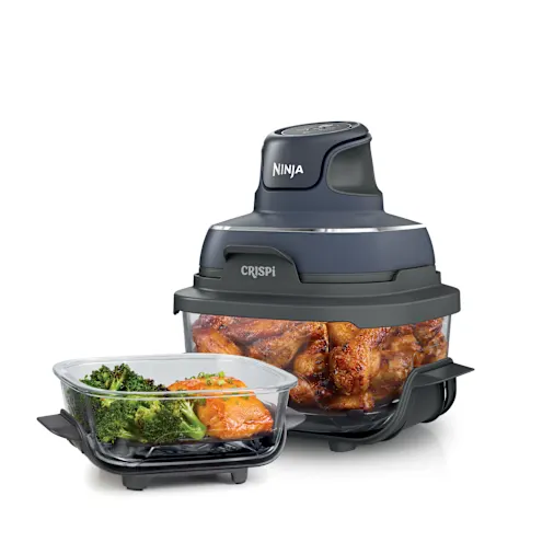 Ninja Crispi? 4-in-1 Portable Glass Air Fryer Cooking System Cyberspace
