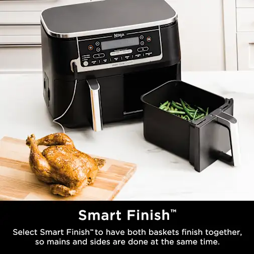 Ninja? Foodi? 6-in-1 Smart 10-qt. 2-Basket Air Fryer
