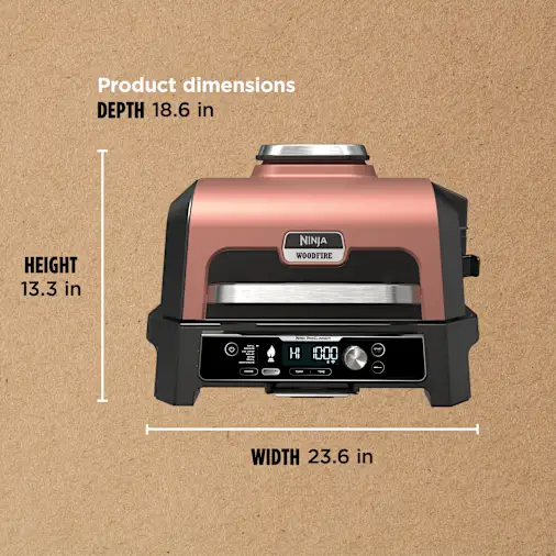 Ninja Woodfire Pro Connect? Premium XL Outdoor Grill & Smoker